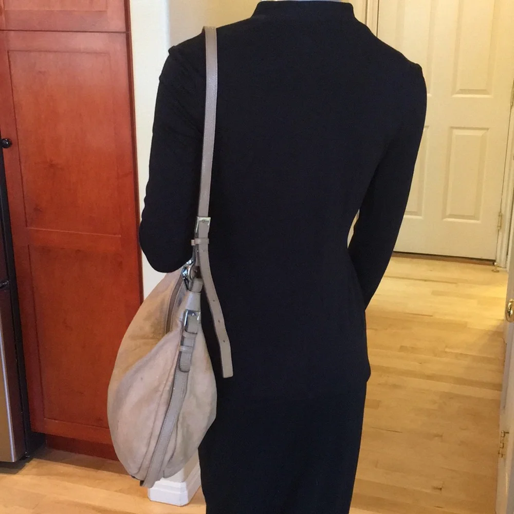Kesslord Vintage Leather Hobo Crossbody